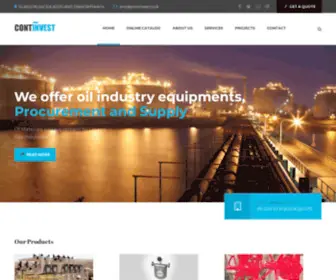 Continvest.co.uk(Oil Industry Company) Screenshot