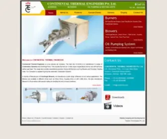 Contitherm.net(Continetal Thermal Engineers) Screenshot