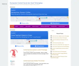 Contoh123.com(Kumpulan Contoh Surat dan Soal Terlengkap) Screenshot