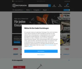 Contorion.de(Der smarte Shop fürs Handwerk) Screenshot