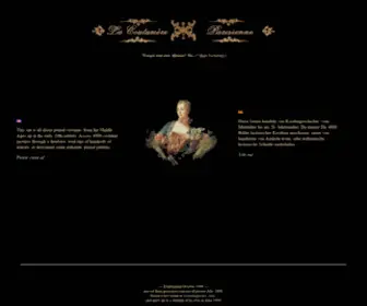 Contouche.de(A repository of fashion and costume history info from the Middle Ages to the 1930s) Screenshot