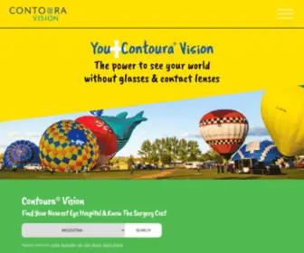 ContouravisionGlobal.com(Contoura Vision Global) Screenshot