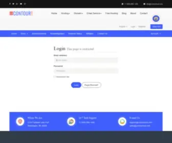 Contourhost.com(Contour Host) Screenshot