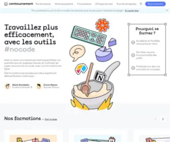 Contournement.io(Travaillez plus efficacement avec les outils nocode) Screenshot