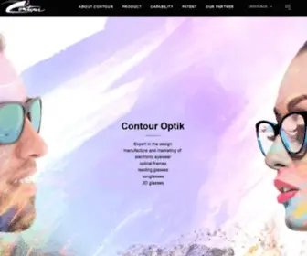 Contourop.com(Contour Optik INC) Screenshot