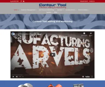 Contourprecisionmilling.com(#1 Precision Milling Company) Screenshot