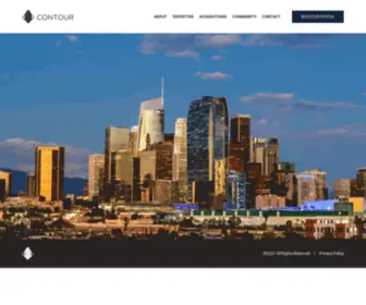 Contourre.com(A Boutique Real Estate Development Company) Screenshot