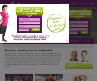 Contours.cz(Fitness pro ženy Contours) Screenshot