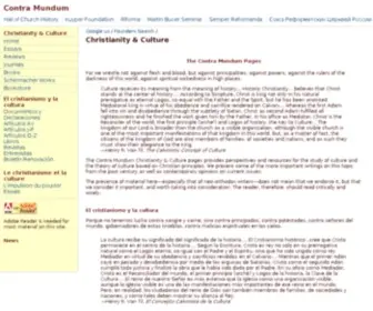 Contra-Mundum.org(Contra Mundum) Screenshot