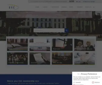 Contraception-ESC.com(European Society of Contraception) Screenshot