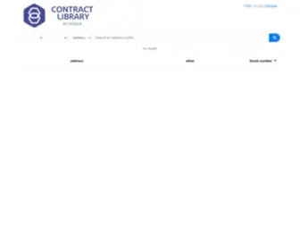 Contract-Library.com(Ethereum Contract Library by Dedaub) Screenshot