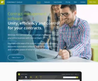 Contracteagle.com(Contract Eagle) Screenshot