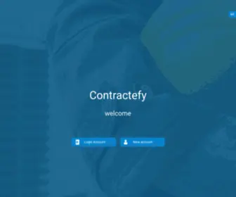 Contractefy.com(Contractefy) Screenshot