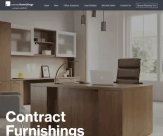 Contractfurnishings.com(Office Furniture in Kansas City) Screenshot