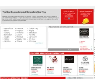 Contracting.ca(General Contractors) Screenshot