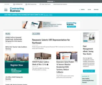 Contractingbusiness.com(Contracting Business) Screenshot
