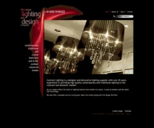 Contractlighting.co.uk(Contract Lighting) Screenshot