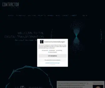 Contractor.de(Innovative Vermittlung von IT) Screenshot