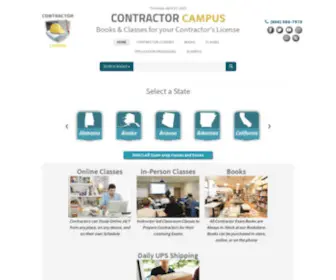 Contractorcampus.com(Contractor Campus) Screenshot