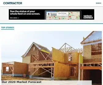 Contractormag.com(Contractor) Screenshot