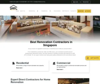 Contractors.com.sg(Home Renovation Contractors Singapore) Screenshot