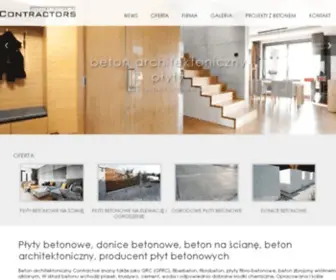 Contractors.pl(PĹyty betonowe) Screenshot