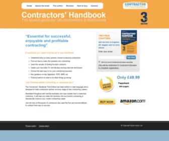 Contractorshandbook.co.uk(Contractors' Handbook) Screenshot