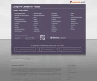 Contractorsmith.com(Free Home Improvement Quotes) Screenshot