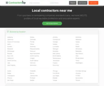 Contractorsup.com(Builders & Home Renovation Companies Near Me) Screenshot