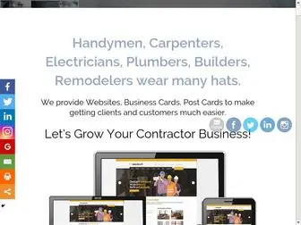 Contractorwebdesign.us(Contractor Web Design) Screenshot