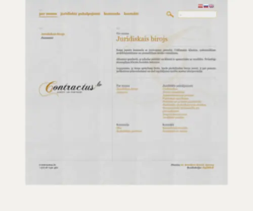 Contractus.lv(Juridiskais birojs) Screenshot