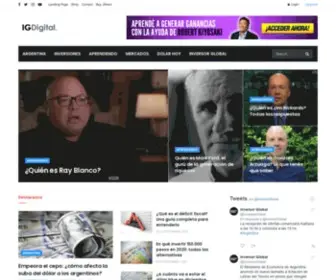 Contraeconomia.com(Sitio de noticias y articulos de Inversor Global) Screenshot