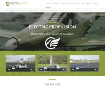 Contraelectric.com(Contra Electric Propulsion Ltd) Screenshot