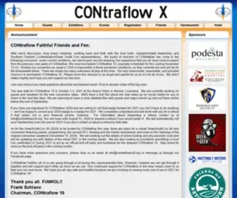 Contraflowscifi.org(CONtraflow X) Screenshot