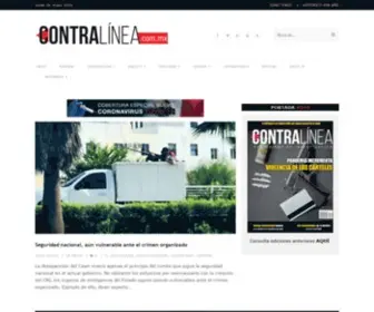 Contralinea.com.mx Screenshot