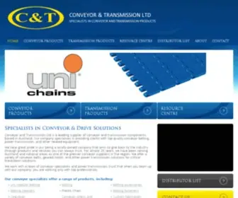 Contrans.co.nz(Conveyor Belt Suppliers) Screenshot