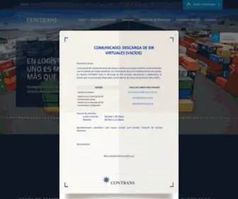 Contrans.com.pe(Contrans) Screenshot