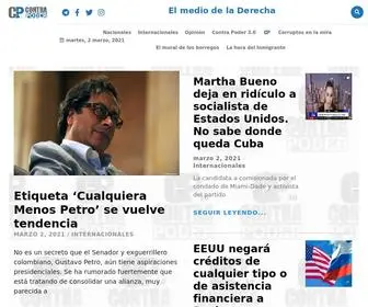 Contrapodernews.com(Contra Poder News) Screenshot