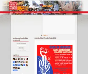 Contraprivatizacao.com.br(Frente) Screenshot