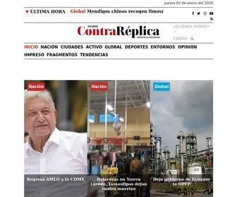 Contrareplica.mx(Periodismo de investigación) Screenshot