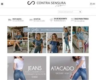 Contrasensura.com.br(A Contra Sensura tem um amplo portfólio de produtos) Screenshot