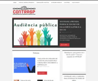 Contrasp.org.br(Confederação Nacional dos Trabalhadores de Segurança Privada) Screenshot