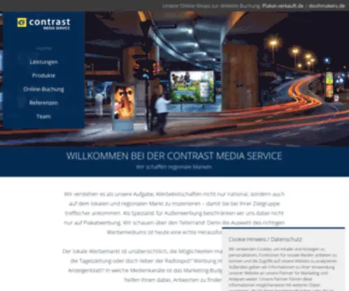 Contrast-MS.de(Dein Partner in der Mediaplanung) Screenshot