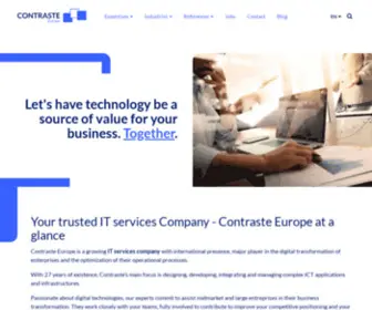 Contraste.com(Contraste Europe) Screenshot