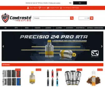 Contrastevaping.com(Contraste Bar Vaping Lounge) Screenshot