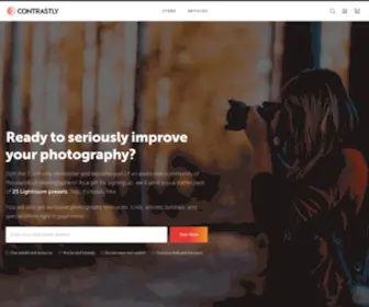 Contrastly.com(Tools & Resources for Modern Photographers) Screenshot