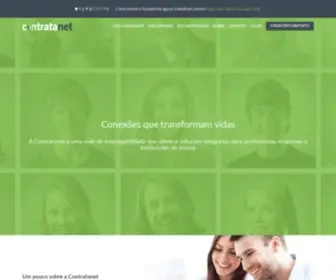 Contratanet.com.br(Conexões que transformam vidas) Screenshot