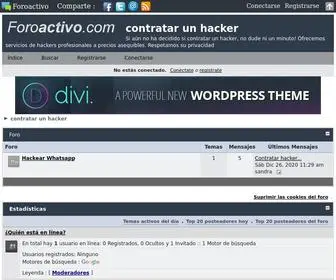 Contratarunhacker.com(Contratar Hackers Profesionales España) Screenshot