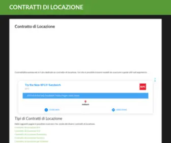 Contrattidilocazione.net(CONTRATTI DI LOCAZIONE) Screenshot