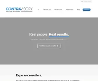 Contravisory.com(Contravisory Investment Management) Screenshot